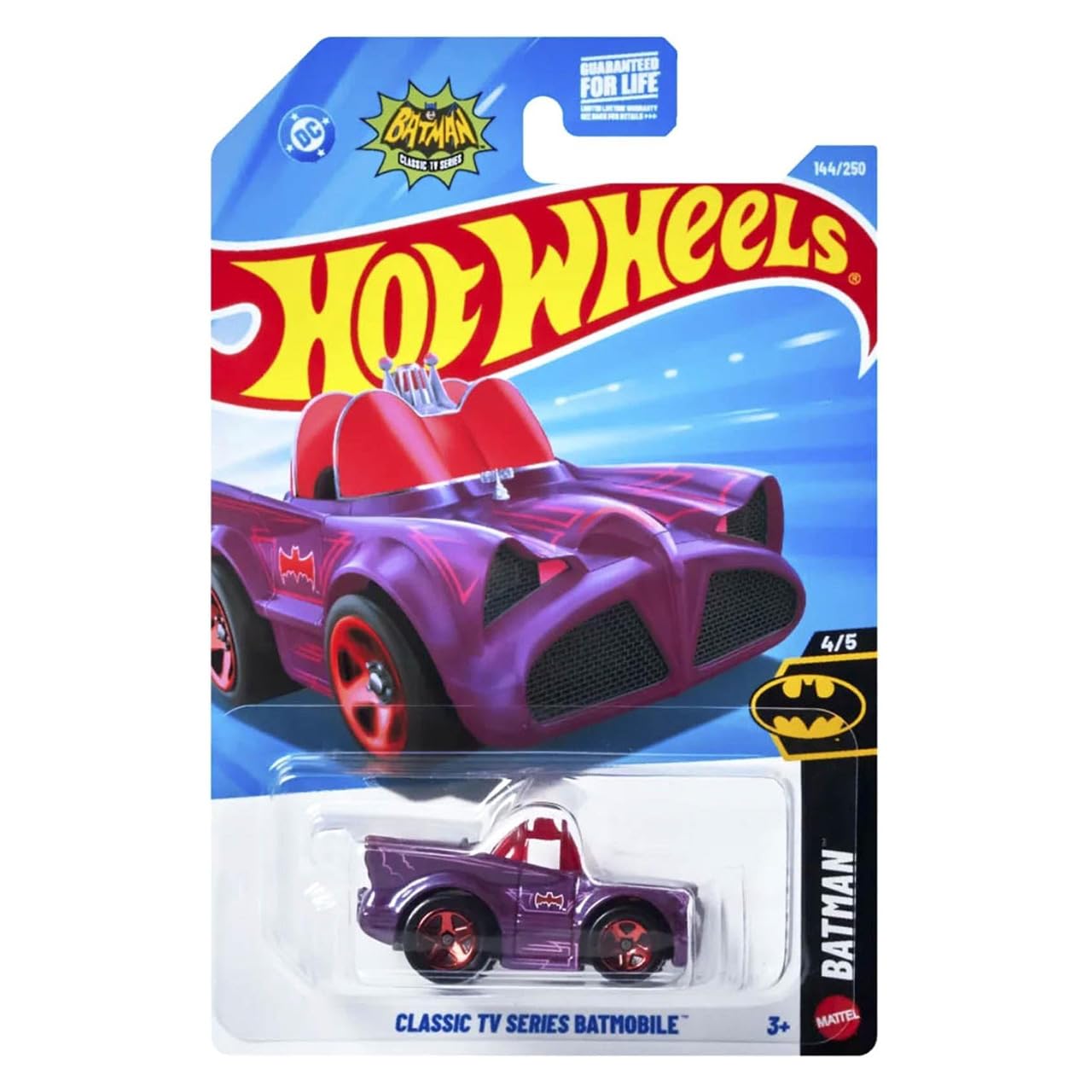 Carrinho Miniatura Hot Wheels Batman Classic TV Series Batmobile